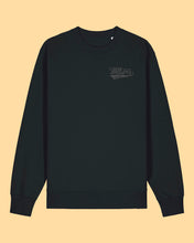 Laden Sie das Bild in den Galerie-Viewer, WILLERS Crewneck mit Backprint | men | black