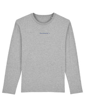 Laden Sie das Bild in den Galerie-Viewer, Kamellcher Longsleeve Big Backprint | unisex | light grey