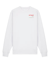 Laden Sie das Bild in den Galerie-Viewer, SJK Sweat mit Backprint | unisex | white