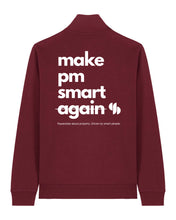 Laden Sie das Bild in den Galerie-Viewer, SPG | Halfzip mit Backprint 2 | Unisex | Burgundy