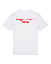 Laden Sie das Bild in den Galerie-Viewer, HAGEN INVENT | Shirt mit Backprint | Men | White