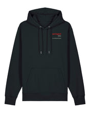 Laden Sie das Bild in den Galerie-Viewer, SJK Hoodie mit Backprint | unisex | black
