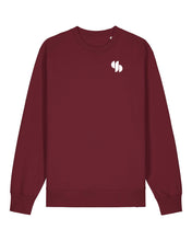 Laden Sie das Bild in den Galerie-Viewer, SPG | Crewneck mit Backprint 2 | Unisex | Burgundy