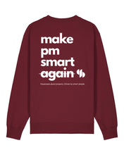 Laden Sie das Bild in den Galerie-Viewer, SPG | Crewneck mit Backprint 2 | Unisex | Burgundy