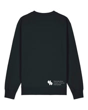 Laden Sie das Bild in den Galerie-Viewer, SPG | Crewneck mit Backprint 1 | Unisex | Black