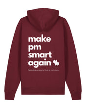 Laden Sie das Bild in den Galerie-Viewer, SPG | Hoodie mit Backprint 2 | Unisex | Burgundy