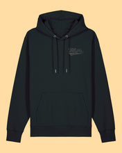 Laden Sie das Bild in den Galerie-Viewer, WILLERS Hoodie mit Backprint | men | black
