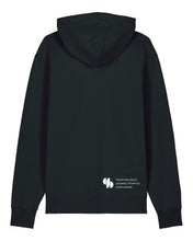Laden Sie das Bild in den Galerie-Viewer, SPG | Hoodie mit Backprint 1 | Unisex | Black