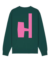 Laden Sie das Bild in den Galerie-Viewer, Humboldt | Sweat mit Backprint | Unisex | Dark Green