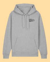 Laden Sie das Bild in den Galerie-Viewer, WILLERS Hoodie mit Backprint | men | heather grey