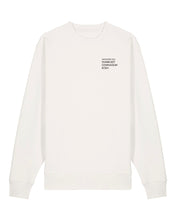 Laden Sie das Bild in den Galerie-Viewer, Humboldt | Sweat mit Backprint | Unisex | Offwhite