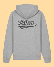 Laden Sie das Bild in den Galerie-Viewer, WILLERS Zipper mit Backprint | men | heather grey