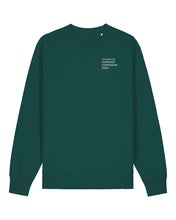 Laden Sie das Bild in den Galerie-Viewer, Humboldt | Sweat mit Backprint | Unisex | Dark Green