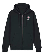 Laden Sie das Bild in den Galerie-Viewer, MCI | Crewzipper mit Backprint | Unisex | Black