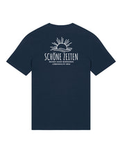 Laden Sie das Bild in den Galerie-Viewer, Lebenshilfe NRW Logo T-Shirt mit Rücken-Motiv | unisex | blau