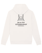 Laden Sie das Bild in den Galerie-Viewer, AGBHF Hoodie with Backprint | unisex | offwhite