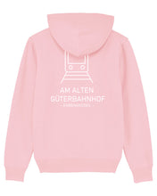 Laden Sie das Bild in den Galerie-Viewer, AGBHF Hoodie with Backprint | unisex | light pink