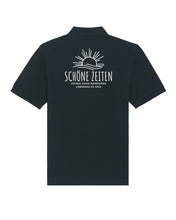 Laden Sie das Bild in den Galerie-Viewer, Lebenshilfe NRW Polo-Shirt mit Rücken-Motiv | unisex | schwarz