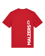 Laden Sie das Bild in den Galerie-Viewer, MALZERS Shirt mit Rückenprint | Herren/Unisex | Red