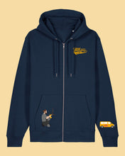 Laden Sie das Bild in den Galerie-Viewer, WILLERS Zipper 2 mit Backprint | men | navy