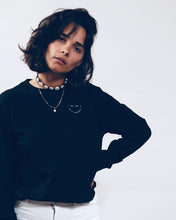 Laden Sie das Bild in den Galerie-Viewer, CHEEZY Longsleeve | unisex | black