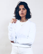 Laden Sie das Bild in den Galerie-Viewer, CHEEZY Longsleeve | unisex | white