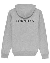 Laden Sie das Bild in den Galerie-Viewer, Formitas Hoodie | FOCUS with Backprint | unisex | light grey