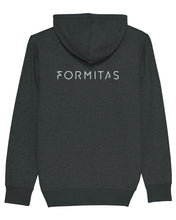 Laden Sie das Bild in den Galerie-Viewer, Formitas Zipper | WORDMARK mit Backprint | unisex | dark grey