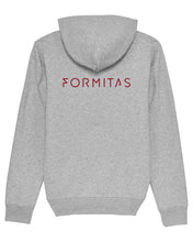 Laden Sie das Bild in den Galerie-Viewer, Formitas Zipper | WORDMARK mit Backprint | unisex | light grey