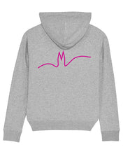 Laden Sie das Bild in den Galerie-Viewer, Kamellcher Hoodie mit Backprint | wmns | light grey