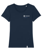 Laden Sie das Bild in den Galerie-Viewer, NAVACOM Shirt mit Backprint | care | wmn | dark blue