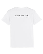 Laden Sie das Bild in den Galerie-Viewer, NAVACOM Shirt mit Backprint | Basic | unisex | white