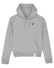 Laden Sie das Bild in den Galerie-Viewer, ORAYLIS Hoodie mit Backprint | data has a better idea | wmn | light grey