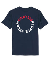 Laden Sie das Bild in den Galerie-Viewer, ORAYLIS Shirt mit Backprint | Circle | men | navy