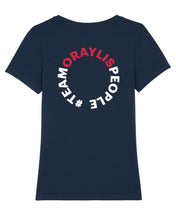 Laden Sie das Bild in den Galerie-Viewer, ORAYLIS Shirt mit Backprint | Circle | wmn | navy