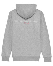 Laden Sie das Bild in den Galerie-Viewer, ORAYLIS Zipper mit Backprint | May the data be with you | men | light grey