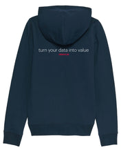 Laden Sie das Bild in den Galerie-Viewer, ORAYLIS Zipper mit Backprint | data has a better idea | wmn | navy