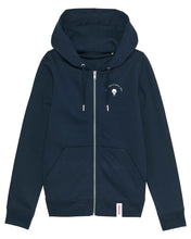 Laden Sie das Bild in den Galerie-Viewer, ORAYLIS Zipper mit Backprint | data has a better idea | wmn | navy