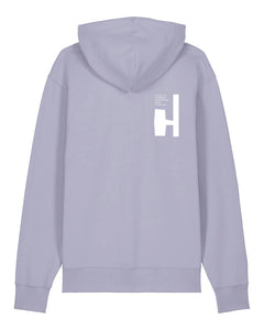 Humboldt | Hoodie H mit Backprint | Unisex | Lavender