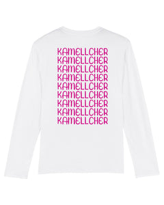 Kamellcher Longsleeve Big Backprint | unisex | white