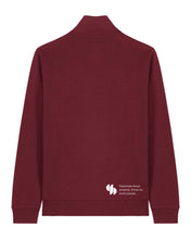 Laden Sie das Bild in den Galerie-Viewer, SPG | Halfzip mit Backprint 1 | Unisex | Burgundy
