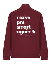 Laden Sie das Bild in den Galerie-Viewer, SPG | Halfzip mit Backprint 2 | Unisex | Burgundy
