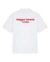 Laden Sie das Bild in den Galerie-Viewer, HAGEN INVENT | Polo mit Backprint | Men | White
