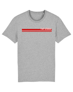 Supporters Trendshirt mit Backprint | men | light grey