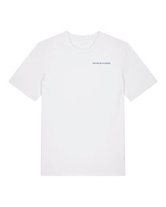 Kamellcher Shirt Lieblingswörter | men | white