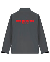 Laden Sie das Bild in den Galerie-Viewer, HAGEN INVENT | Softshell Jacket mit Backprint | Men | Dark Grey
