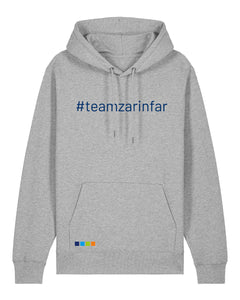 zarinfar® | Team-Hoodie | Unisex | Light Grey