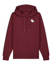Laden Sie das Bild in den Galerie-Viewer, SPG | Hoodie mit Backprint 2 | Unisex | Burgundy
