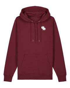 SPG | Hoodie mit Backprint 2 | Unisex | Burgundy