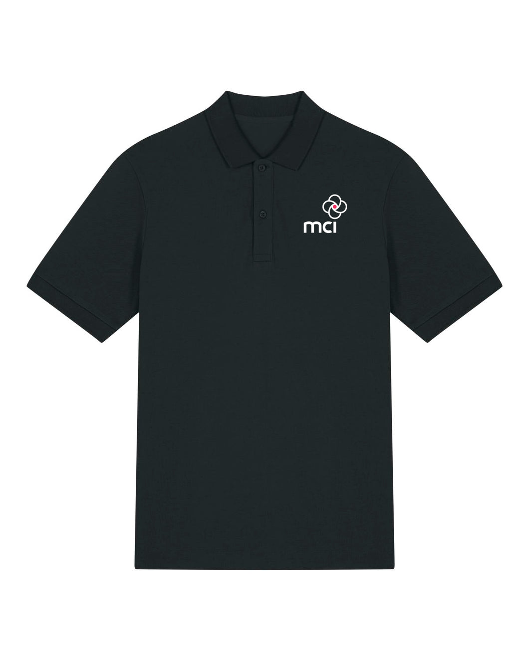 MCI | Polo mit Backprint | Men | Black